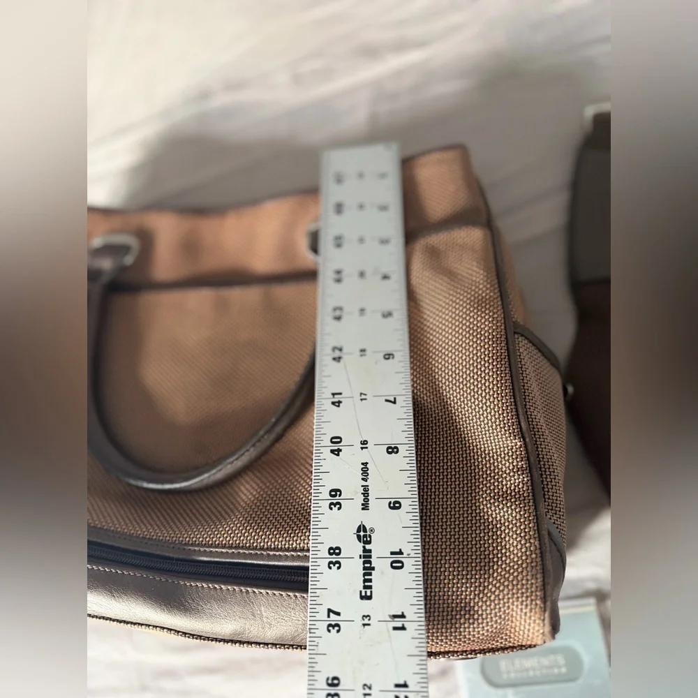 Tumi Brown and Black Men's Briefcase